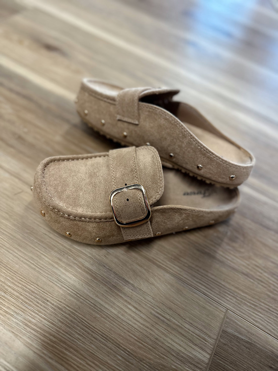 Scotty Studded Buckle Clogs