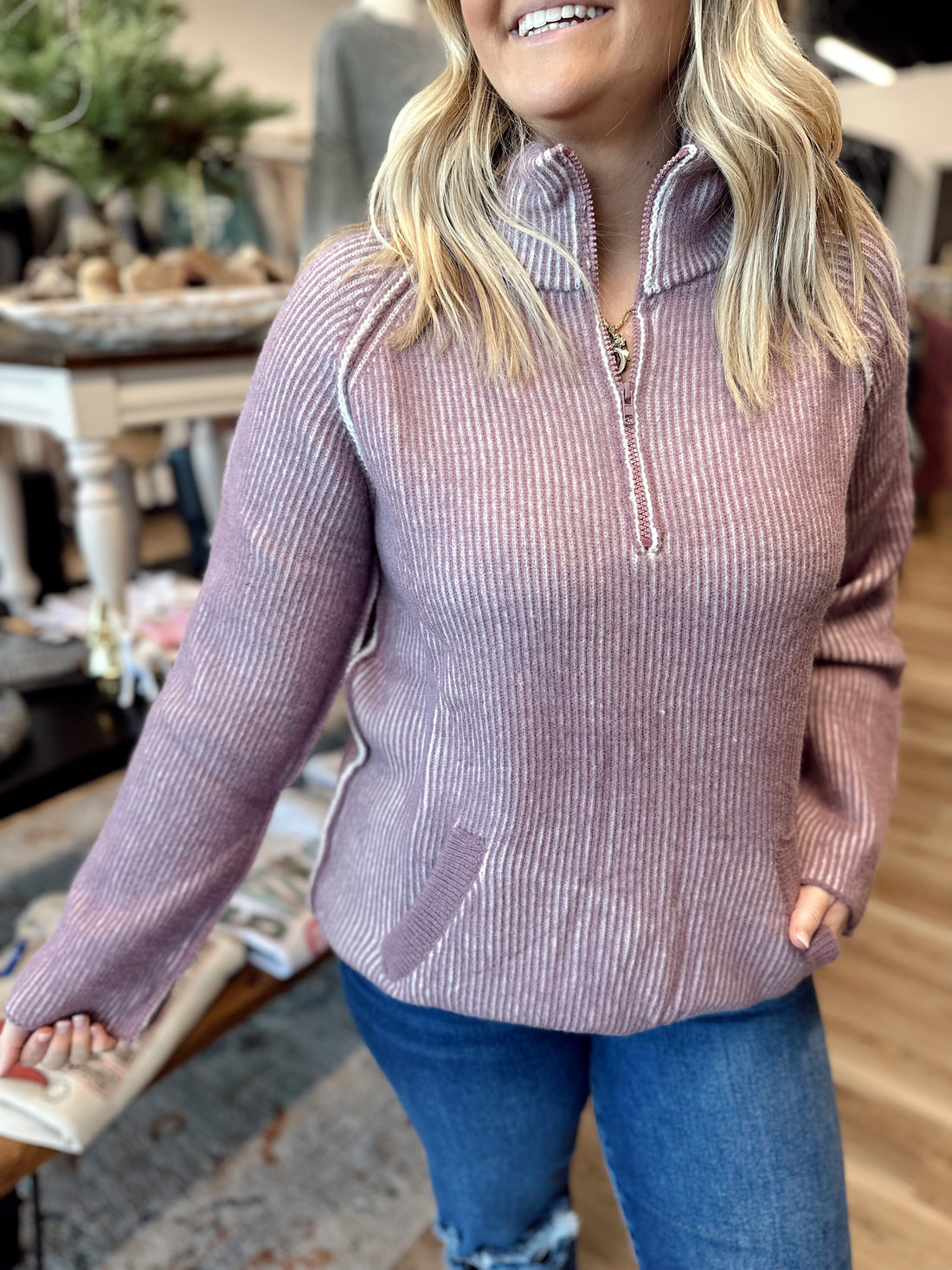 Kellen Sweater Half Zip