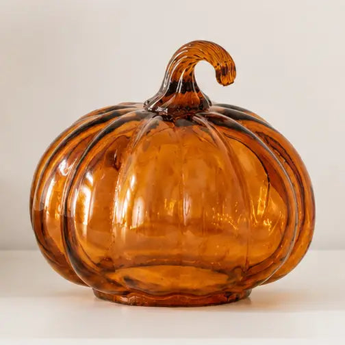 Glass Pumpkin Cloche